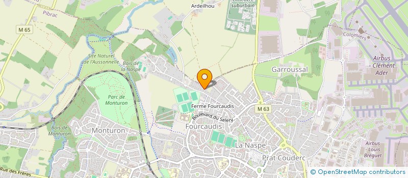 localisation de l'entreprise MADAME NELLY CHARLET à COLOMIERS