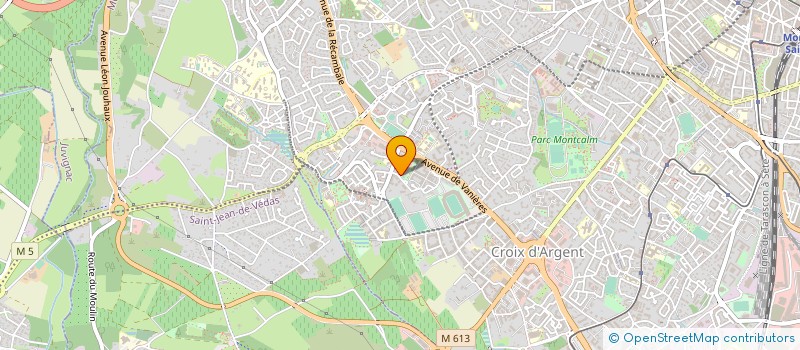 localisation de l'entreprise MADAME NELLY CHAUDET à MONTPELLIER