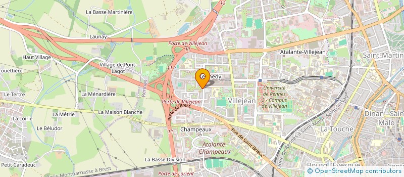 localisation de l'entreprise MADAME NELLY CHENARD  MONTAUBAN-DE-BRETAGNE