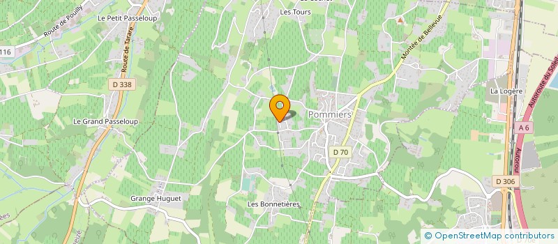 localisation de l'entreprise MADAME NELLY COLLETTA  POMMIERS