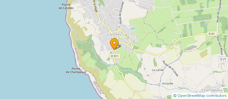 localisation de l'entreprise MADAME NELLY CONNAN  CAROLLES