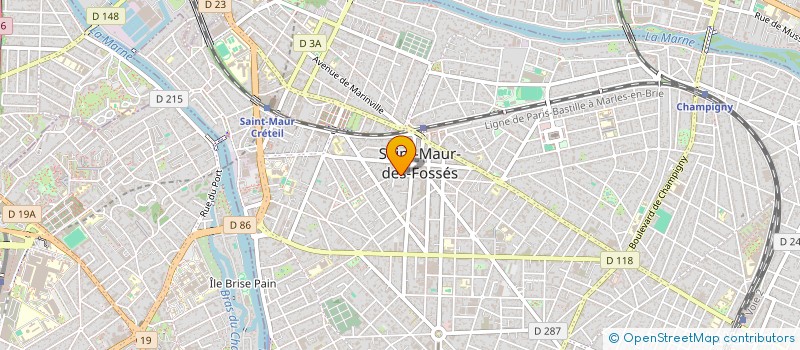 localisation de l'entreprise MADAME NELLY CONSTANTIN à SAINT-MAUR-DES-FOSSES