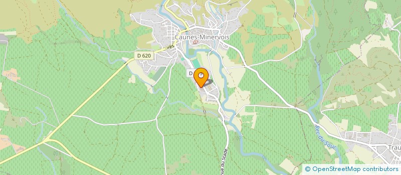 localisation de l'entreprise MADAME NELLY CRISTOL  RIEUX-MINERVOIS