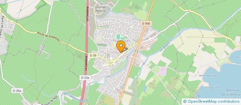 localisation de l'entreprise MADAME NELLY CUENCA  POLLESTRES