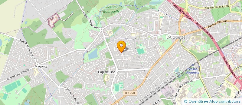 localisation de l'entreprise MADAME NELLY DE MENDONCA  PESSAC