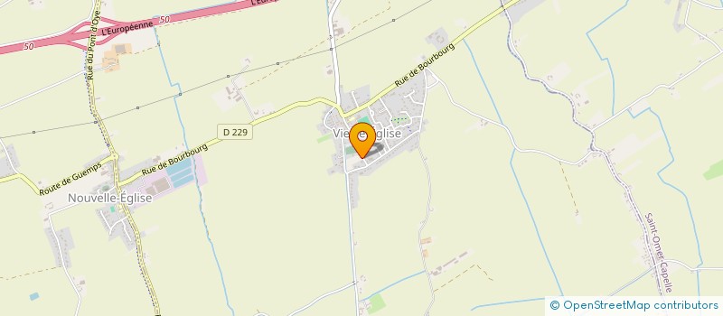 localisation de l'entreprise MADAME NELLY DECROOCQ  VIEILLE-EGLISE