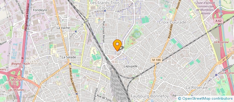 localisation de l'entreprise MADAME NELLY DECROOCQ à TOULOUSE