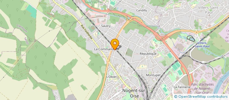 localisation de l'entreprise MADAME NELLY DELANEUVILLE à NOGENT-SUR-OISE