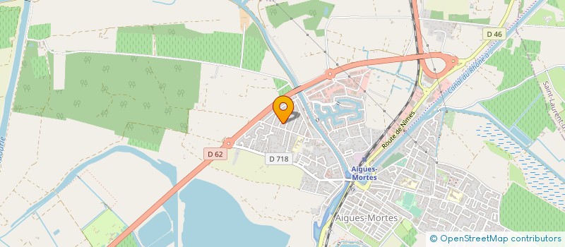 localisation de l'entreprise MADAME NELLY DENELE  AIGUES-MORTES