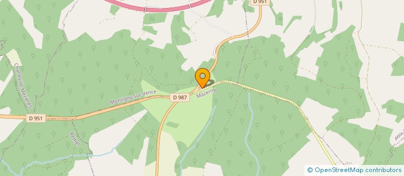 localisation de l'entreprise MADAME NELLY DERUETTE à MONTIGNY-SUR-VENCE
