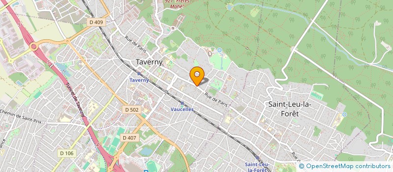 localisation de l'entreprise MADAME NELLY DI PINTO  TAVERNY