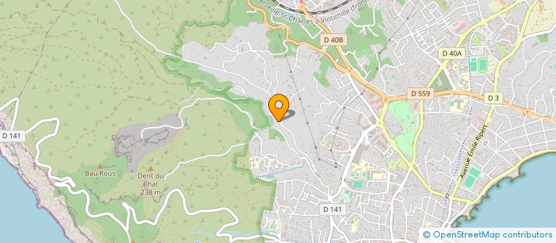 localisation de l'entreprise MADAME NELLY DIAZ REYES  LA CIOTAT