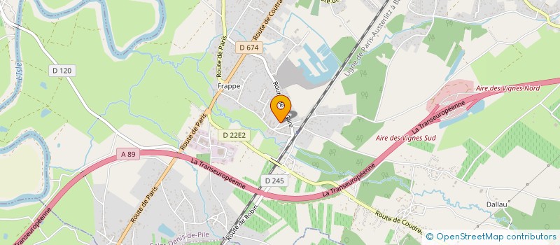 localisation de l'entreprise MADAME NELLY DOUSSELIN  SAINT-DENIS-DE-PILE