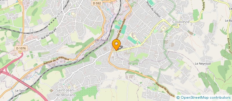 localisation de l'entreprise MADAME NELLY DULAC  COUBLEVIE