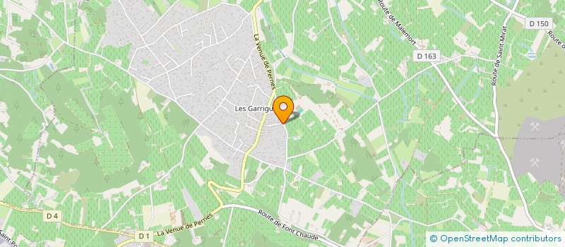 localisation de l'entreprise MADAME NELLY ESTEVES VELOSO  MAZAN