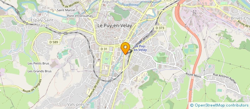 localisation de l'entreprise MADAME NELLY FALCON  LE PUY-EN-VELAY