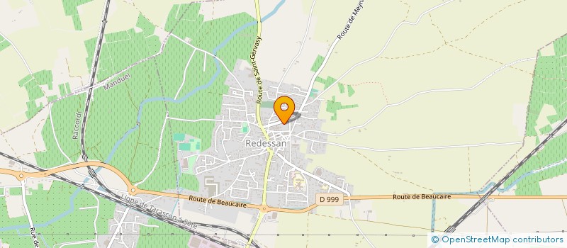 localisation de l'entreprise MADAME NELLY FLOURET  BOUILLARGUES