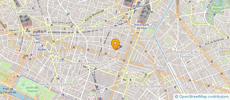 localisation de l'entreprise MADAME NELLY FONTAINE  PARIS