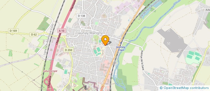 localisation de l'entreprise MADAME NELLY FORTIN  USSAC