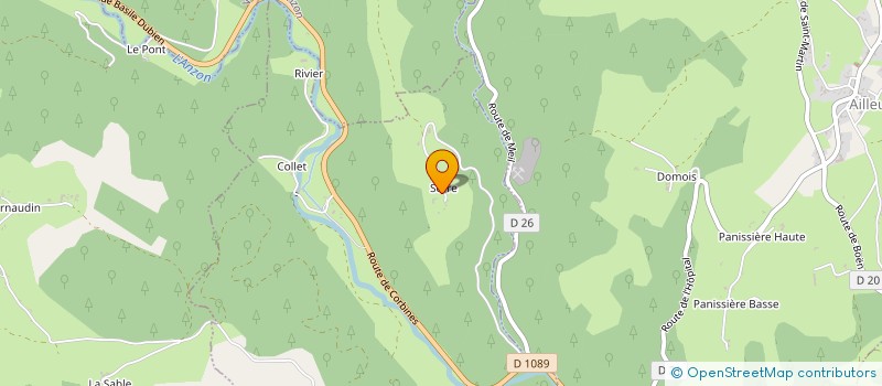 localisation de l'entreprise MADAME NELLY GAILLOT  SAINT-LAURENT-ROCHEFORT