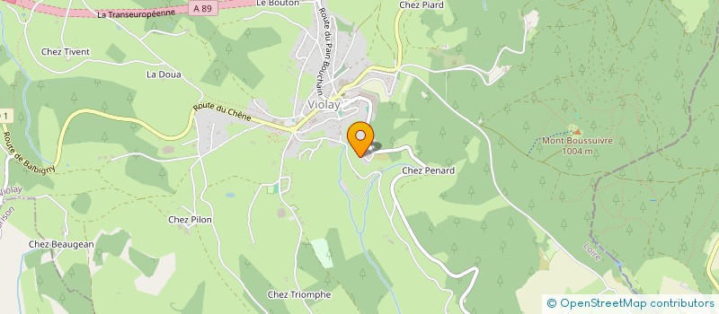 localisation de l'entreprise MADAME NELLY GARCIA  VIOLAY