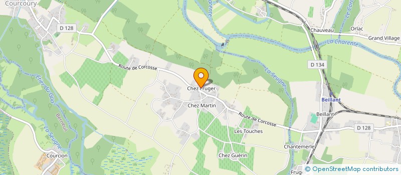 localisation de l'entreprise MADAME NELLY GAURICHON  COURCOURY