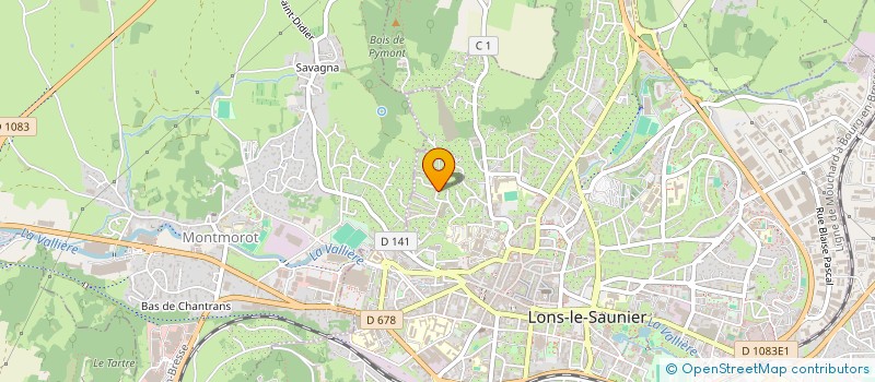 localisation de l'entreprise MADAME NELLY GENTET à LONS-LE-SAUNIER