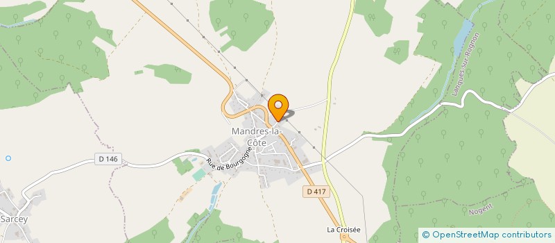 localisation de l'entreprise MADAME NELLY GEORGEMEL à MANDRES-LA-COTE