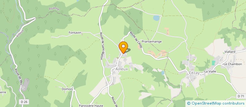 localisation de l'entreprise MADAME NELLY GIRAUD  AILLEUX