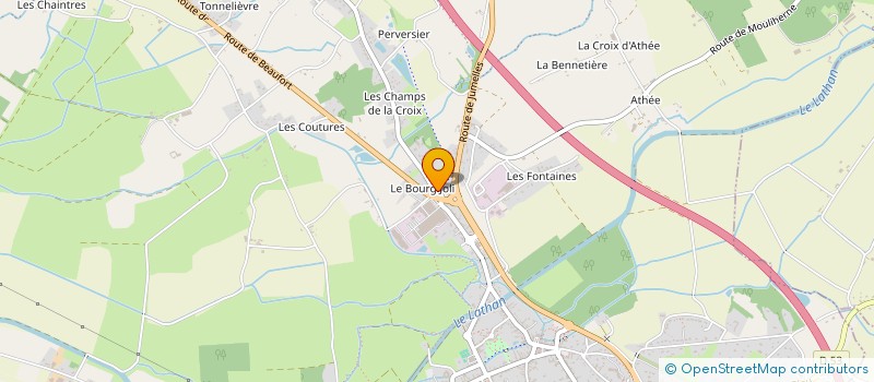 localisation de l'entreprise MADAME NELLY GOURE  LONGUE-JUMELLES