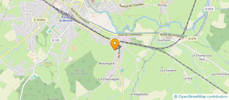 localisation de l'entreprise MADAME NELLY GOUTTENOIRE  PARAY-LE-MONIAL