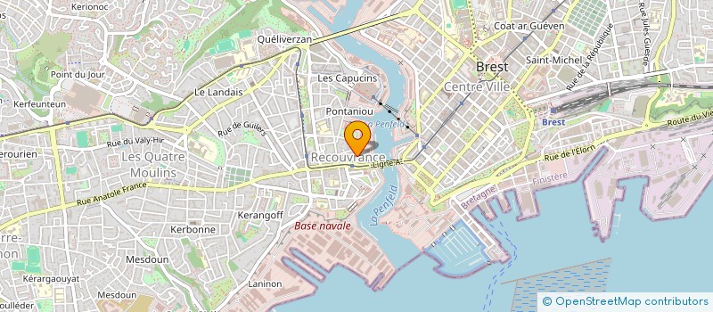 localisation de l'entreprise MADAME NELLY GOUZIEN à BREST