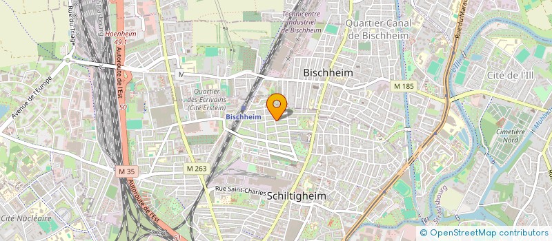 localisation de l'entreprise MADAME NELLY GRIMM à SCHILTIGHEIM