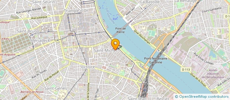 localisation de l'entreprise MADAME NELLY GRIN à BORDEAUX