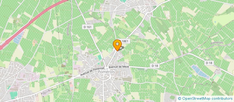 localisation de l'entreprise MADAME NELLY GROSJEAN à POMEROLS