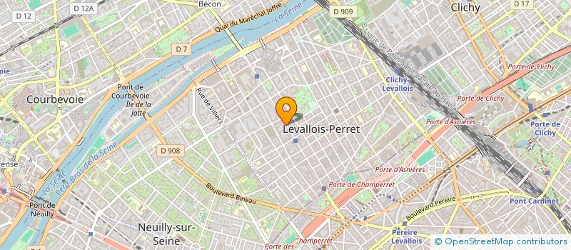 localisation de l'entreprise MADAME NELLY GUEDJ à LEVALLOIS-PERRET