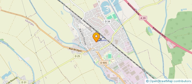 localisation de l'entreprise MADAME NELLY GUICHARD  GENLIS