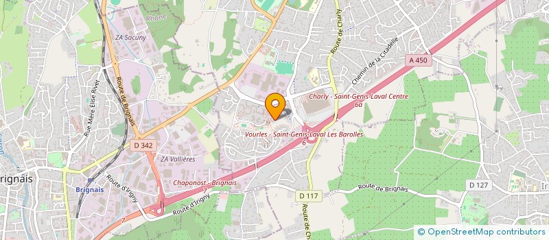 localisation de l'entreprise MADAME NELLY GUINTRANDY à SAINT-GENIS-LAVAL