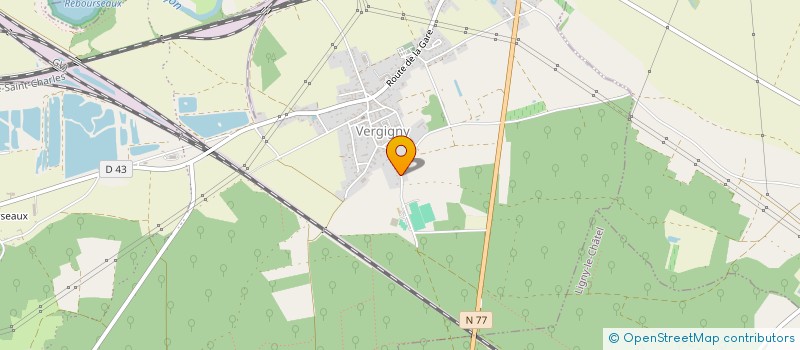 localisation de l'entreprise MADAME NELLY GUION-MODUGNO  VERGIGNY