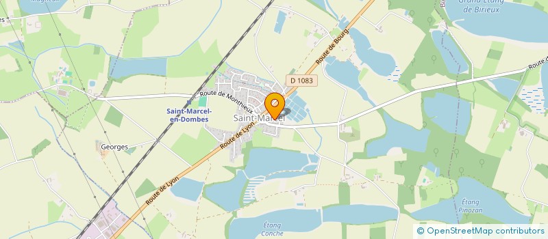 localisation de l'entreprise MADAME NELLY HAUSCHEL  SAINT-MARCEL