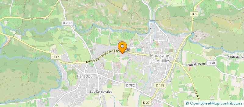 localisation de l'entreprise MADAME NELLY HAUSER  PARADOU