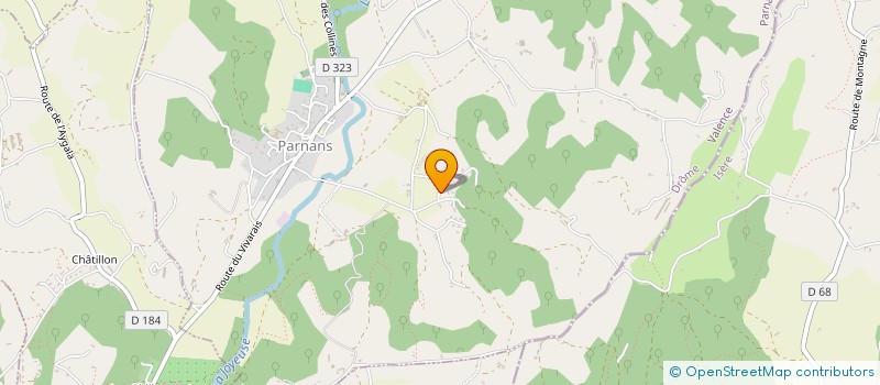 localisation de l'entreprise MADAME NELLY HECTOR  PARNANS