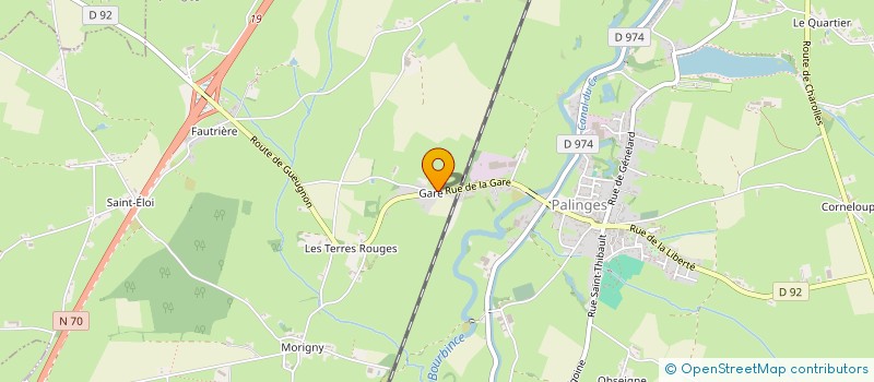 localisation de l'entreprise MADAME NELLY HOT  PALINGES