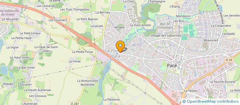 localisation de l'entreprise MADAME NELLY HUET à PACE