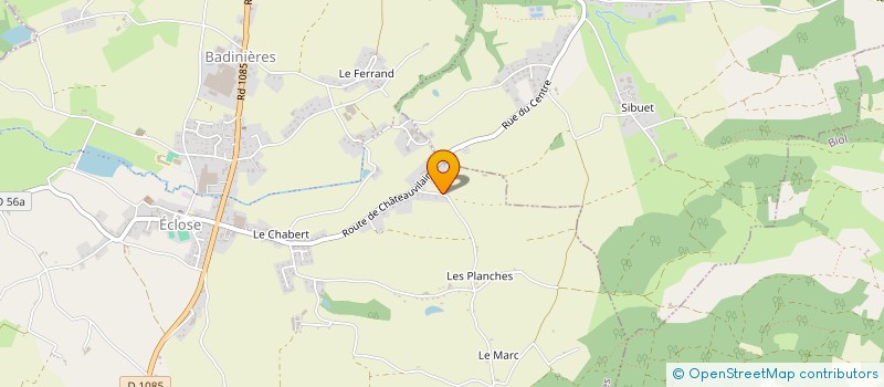 localisation de l'entreprise MADAME NELLY ICHOUZA  ECLOSE-BADINIERES