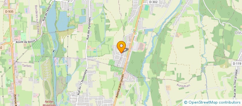 localisation de l'entreprise MADAME NELLY IPOUSTEGUI  BOURS