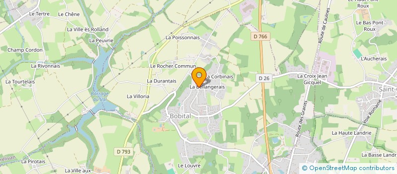 localisation de l'entreprise MADAME NELLY JAMET  BOBITAL