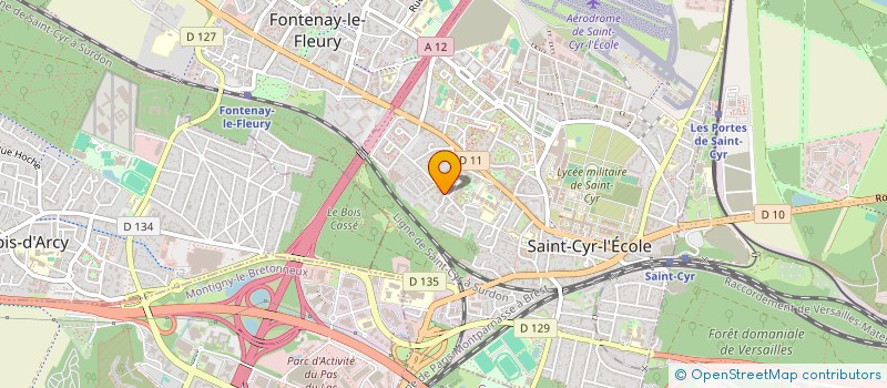 localisation de l'entreprise MADAME NELLY JORET  SAINT-CYR-L'ECOLE