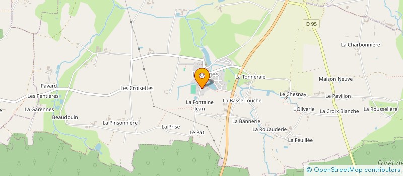 localisation de l'entreprise MADAME NELLY JUVIN  DROUGES