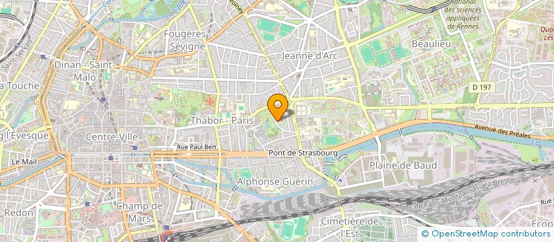 localisation de l'entreprise MADAME NELLY KERFANTO  RENNES